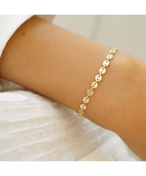 Buttons Bracelet - Silver 925 Gold plated