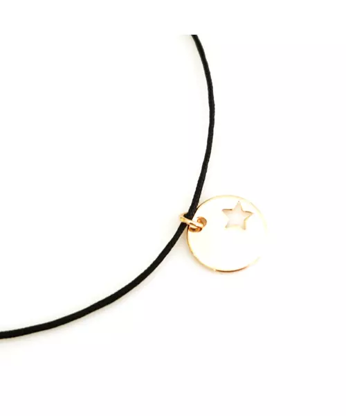 Rose Gold Plated Sterling Silver 925 Star on a string