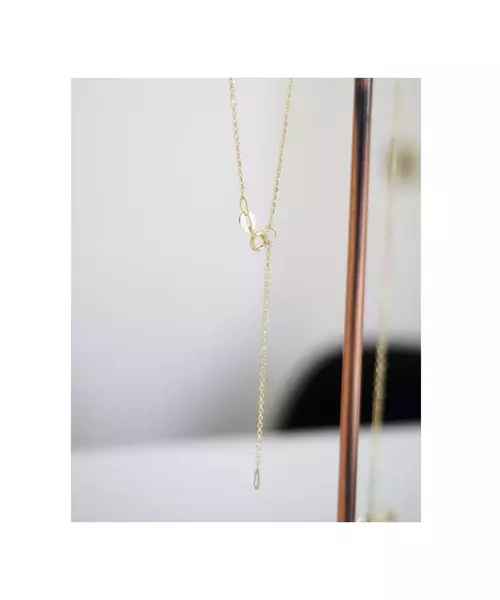 Name Necklace - first letter with Zircons