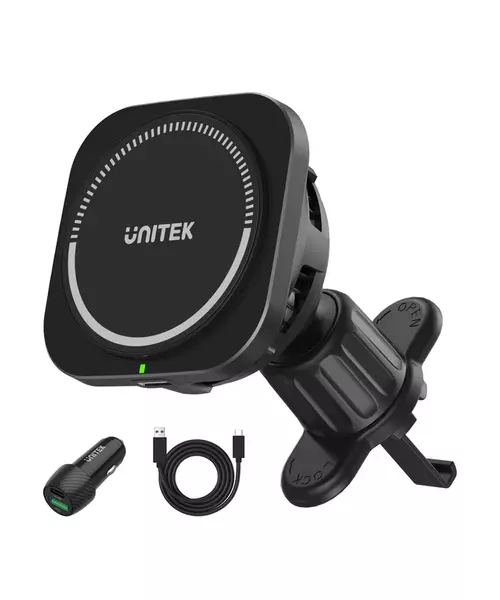 Unitek Charge Car Wireless MagSafe Charger Cooling Kit P1403A