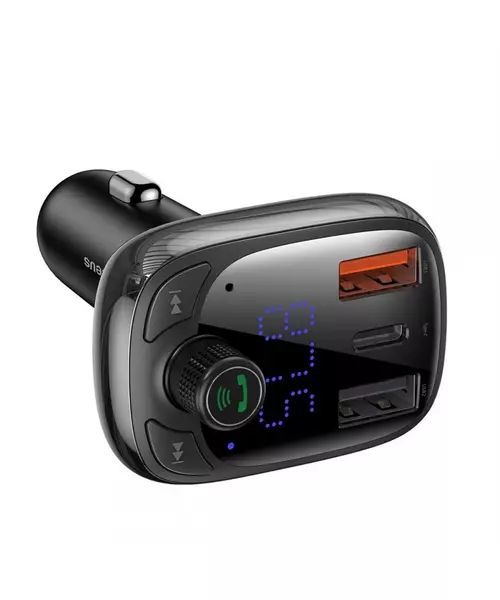 Baseus Car FM Transmitter-Charger USB/BT/SD S13