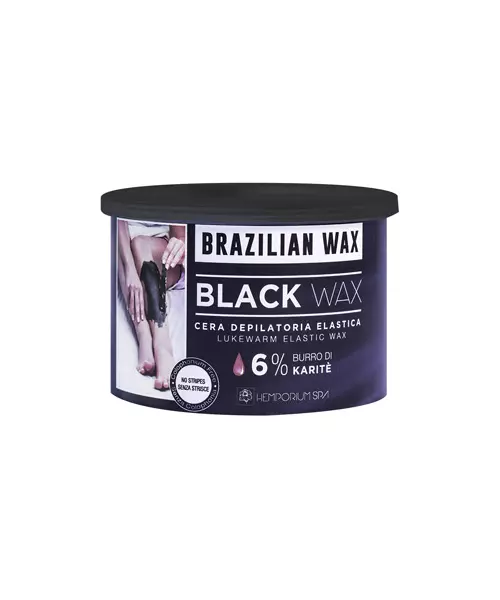 BRAZILIAN BLACK WAX 6% KARITE ΚΕΡΙ 400ml