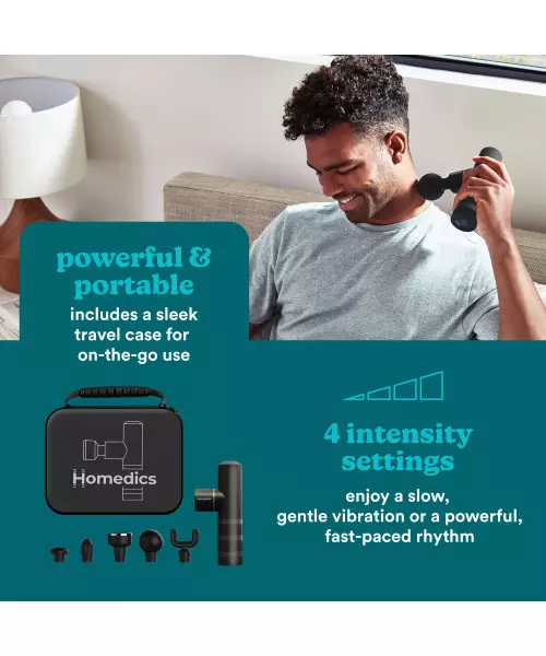 Homedics HHP-65GM Myti Anthracite Massage Gun