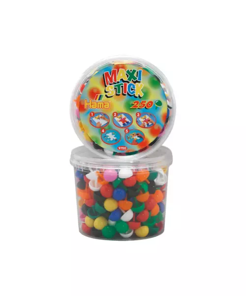 Hama Beads Maxi Sticks/Pegs in Tub 250 τμχ