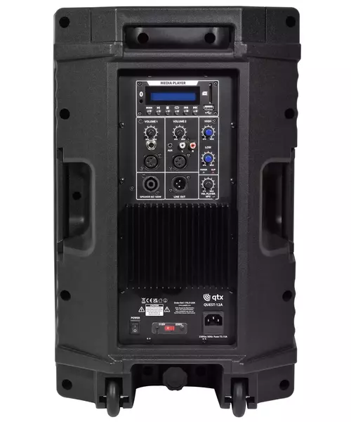 QTX QUEST-12A Active Speaker 12'' BT/USB/FM 720W 178.512UK