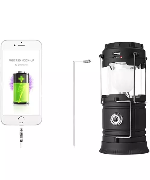 Uniross Light ULSA05 Rechargeable Lantern with Powerbank