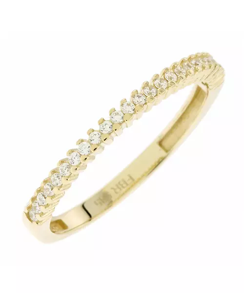 14K GOLD HALF ETERNITY RING