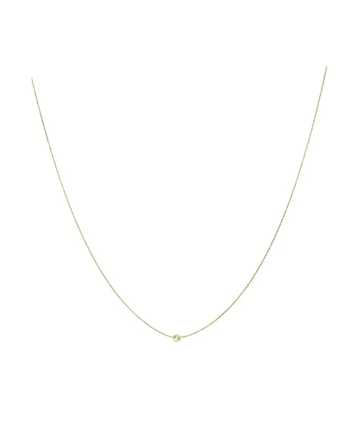 14K GOLD BALL NECKLACE