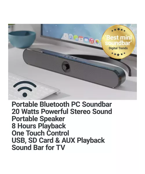 Majority PC Speaker Soundbar ATLAS PC 20W BT/USB