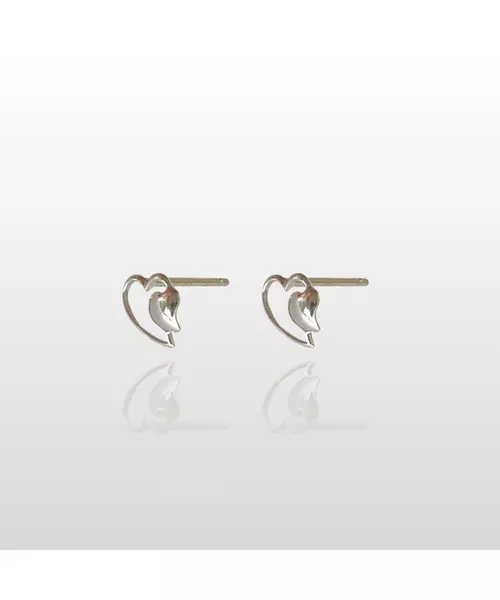 9ct White Gold Earrings for Kids