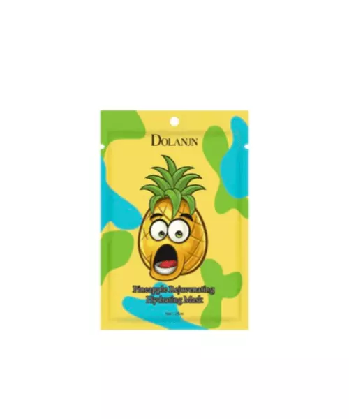 Cartoon Fruit Series Facial Mask (Pineapple)