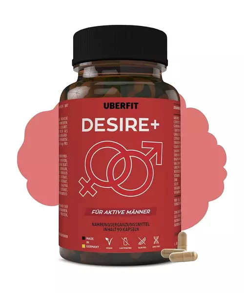 UBERFIT DESIRE + Για καλύτερη ερωτική ζωή και σεξουαλική επίδοση 90 Κάψουλες