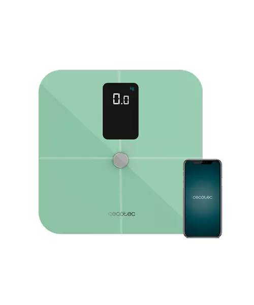 Ψηφιακή Ζυγαριά Μπάνιου &#8211; Λιπομετρητής Cecotec Surface Precision 10400 Smart Healthy Vision Χρώματος Πράσινο CEC-04262
