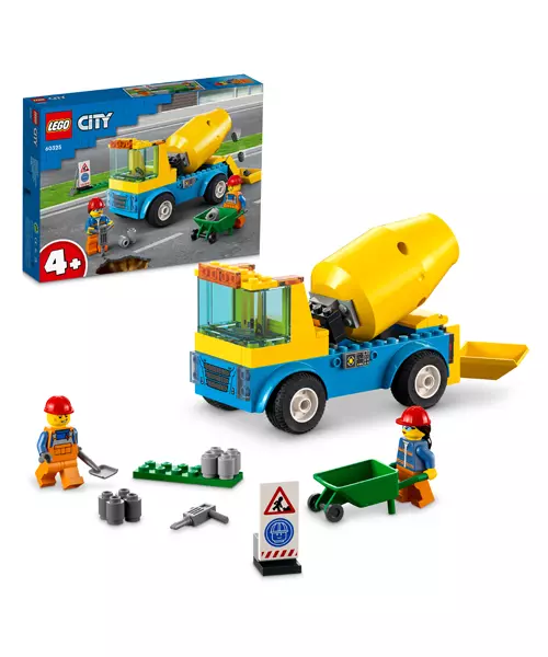 LEGO CITY GREAT VEHICLES: CEMENT MIXER TRUCK (60325)