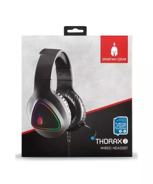 SPARTAN GEAR - THORAX 2 WIRED HEADSET FOR PC/PS4/PS5/SWITCH/XBOX ONE/XBSX