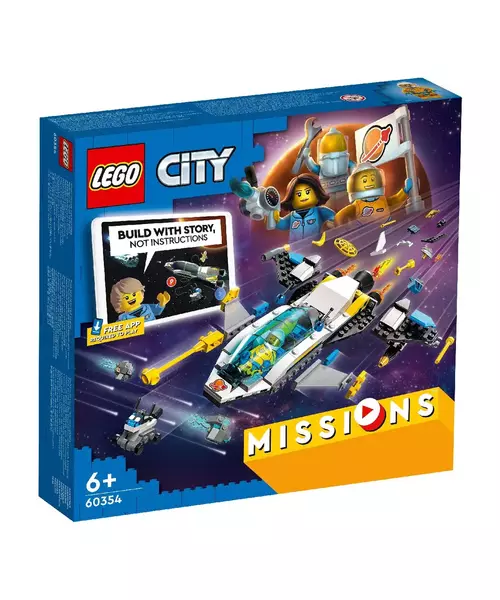 LEGO CITY MISSIONS: MARS SPACECRAFT EXPLORATION MISSIONS (60354)