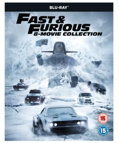 FAST & FURIOUS: 8-MOVIE COLLECTION (BLU-RAY)