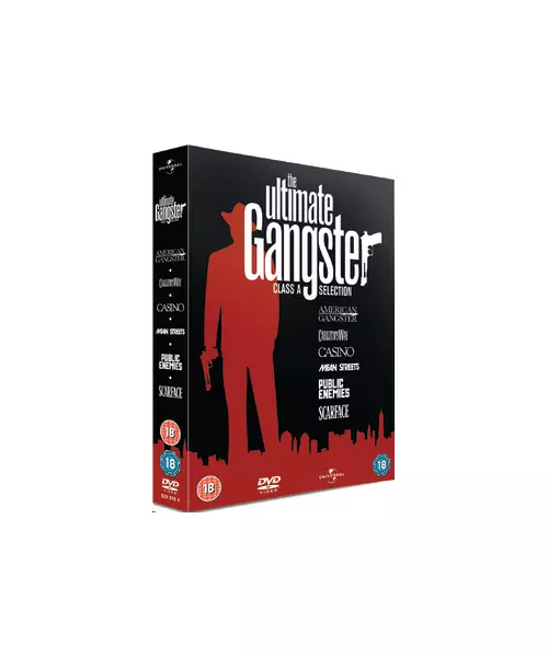 ULTIMATE GANGSTERS COLLECTION - AMERICAN GANGSTER / CARLITOS WAY / CASINO / MEAN STREETS / PUBLIC ENEMIES / SCARFACE (5 MOVIES) (DVD)