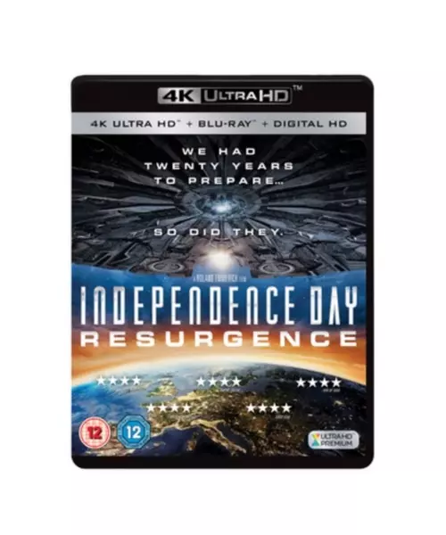 INDEPENDENCE DAY - RESURGENCE (4K UHD + BLU-RAY + DIGITAL)