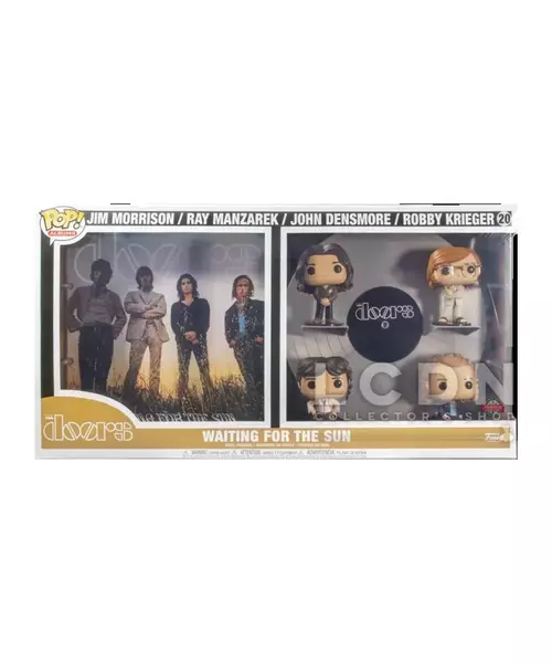 FUNKO POP! ALBUMS DELUXE: THE DOORS - JIM MORRISON / RAY MANZAREK / JOHN DENSMORE / ROBBY KRIEGER #20 VINYL FIGURE