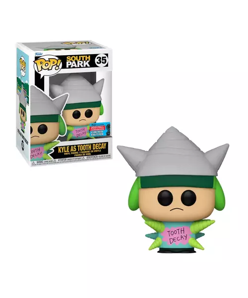 FUNKO POP! ANIMATION: SOUTH PARK - KYLE AS TOOTH DECAY (2021 Fall Convention Special Edition) #35 VINYL FIGURE