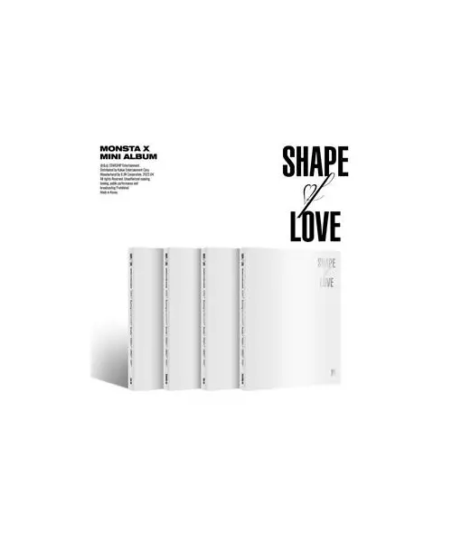 MONSTA X - SHAPE OF LOVE {PHOTOBOOK} (CD)