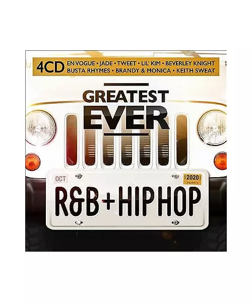 VARIOUS ARTISTS - GREATEST EVER R&B + HIP HOP (4CD)