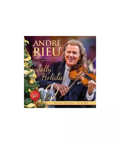 ANDRE RIEU AND THE JOHANN STRAUSS ORCHESTRA - JOLLY HOLIDAY {DELUXE EDITION} (CD + DVD)