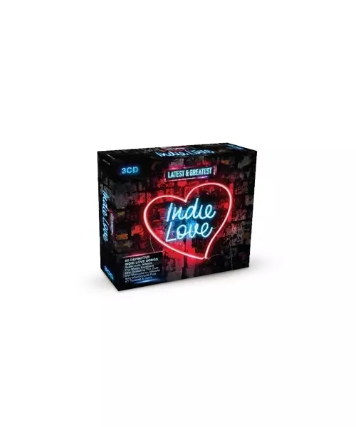 VARIOUS ARTISTS - LATEST & GREATEST:  INDIE LOVE (3CD)