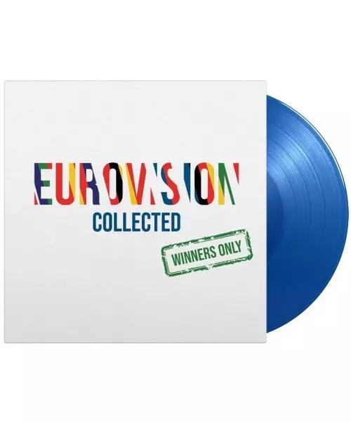 VARIOUS ARTISTS - EUROVISION COLLECTED - WINNERS ONLY {LIMITED EDITION} (2LP BLUE VINYL)