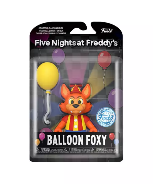 FUNKO FIVE NIGHTS AT FREDDY'S - BALLOON FOXY COLLECTIBLE ACTION FIGURE