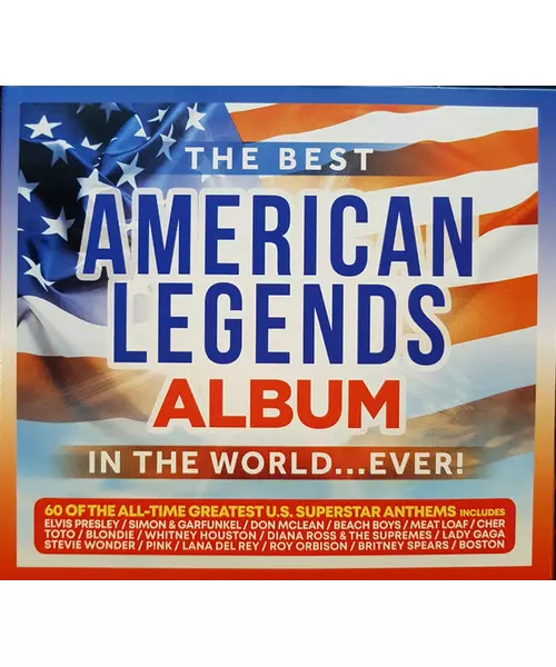 VARIOUS ARTISTS - THE BEST AMERICAN LEGENDS ALBUM IN THE WORLD...EVER! (3CD)