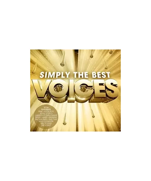 VARIOUS ARTISTS - SIMPLY THE BEST VOICES (3CD)