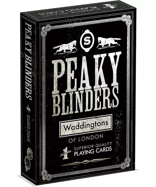 WINNING MOVES: WADDINGTONS No.1 - PEAKY BLINDERS CARDS