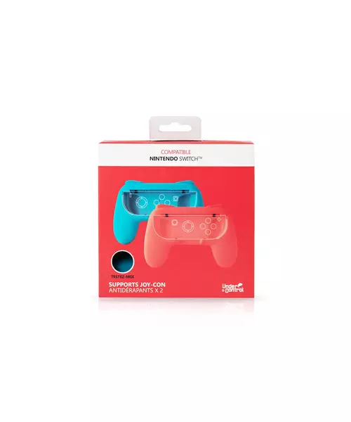 UNDER CONTROL SWITCH DUAL ERGONOMIC CONTROLLERS GRIPS BLUE/RED