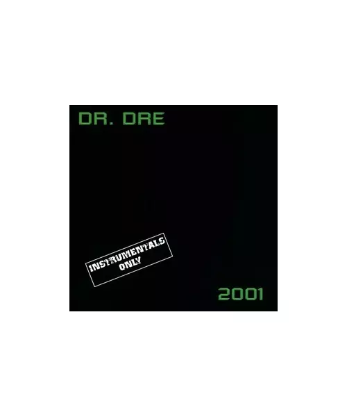 DR. DRE - 2001 {INSTRUMENTALS ONLY} (2LP VINYL)
