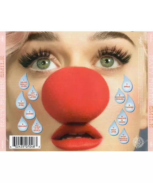 KATY PERRY - SMILE {ALTERNATIVE COVER #5} (CD)