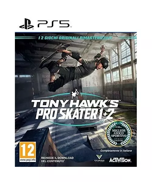 TONY HAWK'S PRO SKATER 1+2 (PS5)