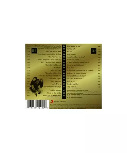 SMOKIE - GOLD : GREATEST HITS 1975-2015 (2CD)