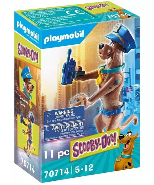 PLAYMOBIL SCOOBY-DOO! COLLECTIBLE POLICE FIGURE