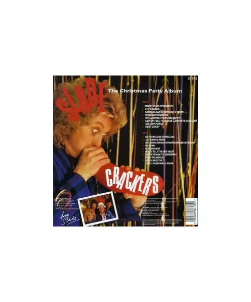 SLADE - CRACKERS - THE CHRISTMAS PARTY ALBUM (LP COLOURED VINYL)
