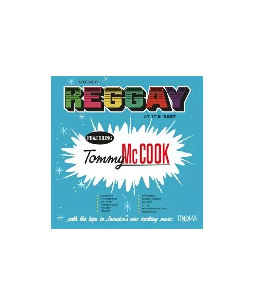 TOMMY McCOOK - REGGAY AT IT'S BEST (LP ORANGE VINYL)