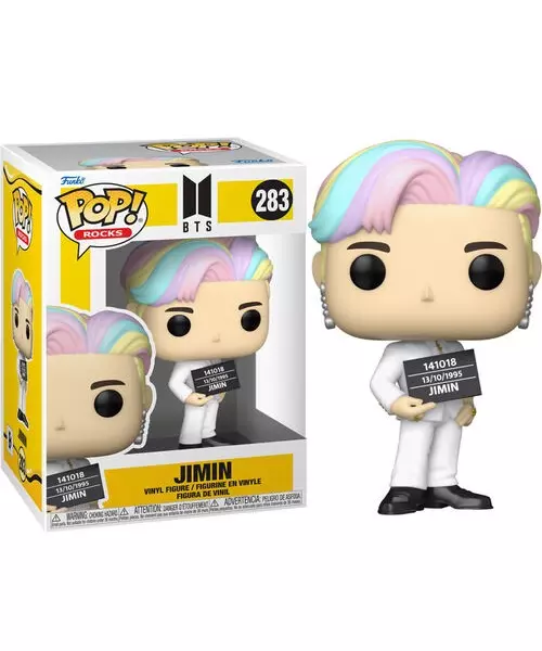 FUNKO POP! ROCKS: BTS - JIMIN #283 VINYL FIGURE