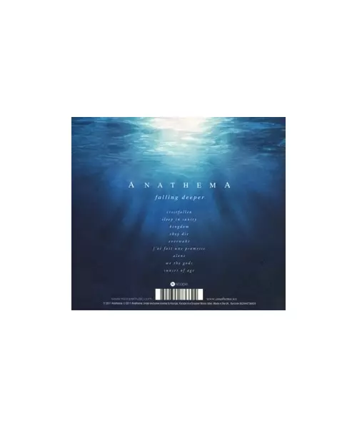 ANATHEMA - FALLING DEEPER (CD)