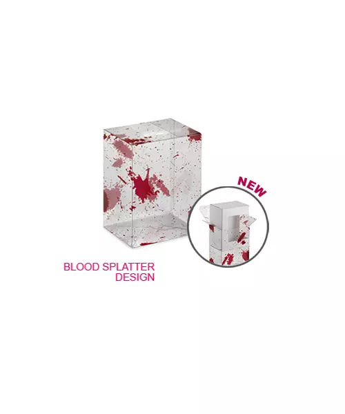 PROTECTIVE CASE 0,5 mm for Funko POP! Figures 4'' 12pcs Pack (Shrink Wrap) (Blood Splattered)