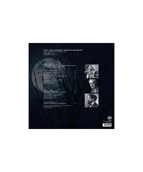 THE HOLLYWOOD STRING QUARTET - SCHOENBERG / RAVEL / DEBUSSY (LP VINYL)