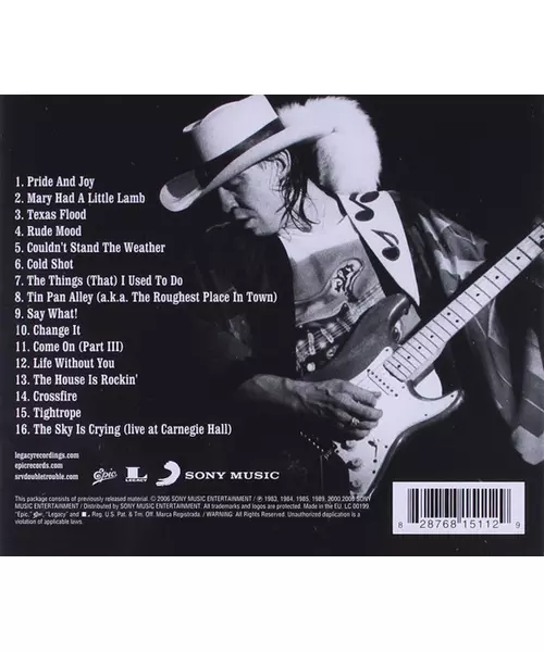 STEVIE RAY VAUGHAN & DOUBLE TROUBLE - THE REAL DEAL: GREATEST HITS 1 (CD)