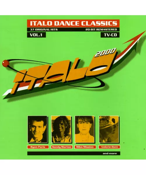 VARIOUS - ITALO DANCE CLASSICS 2000: 37 ORIGINAL HITS (2CD)