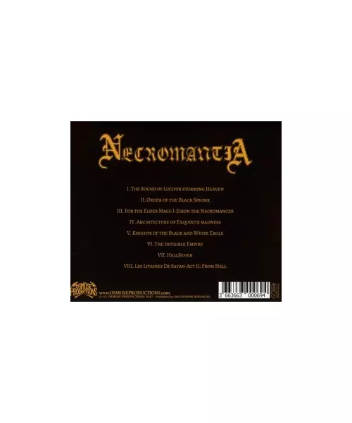 NECROMANTIA - THE SOUND OF LUCIFER STORMING HEAVEN (CD)