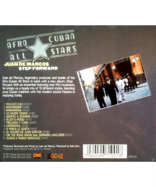 JUAN DE MARCOS - STEP FORWARD (AFRO CUBAN ALL STARS) (CD)